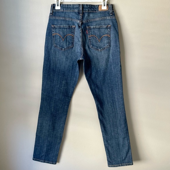 Levi’s the Original women’s straight leg skinny jeans size 8 mid high rise NWOT - Picture 5 of 15